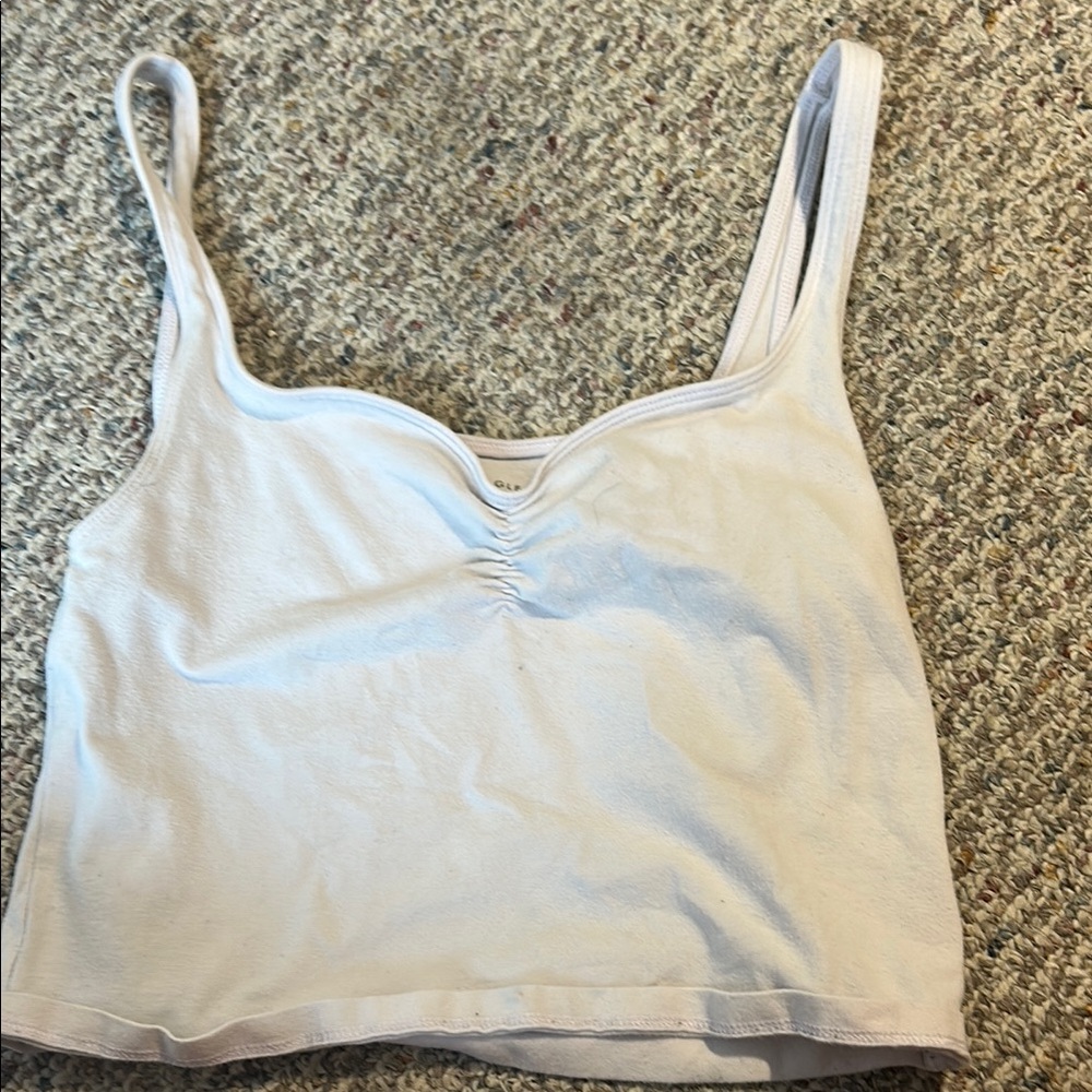 American Eagle Outfitters White Tank Top